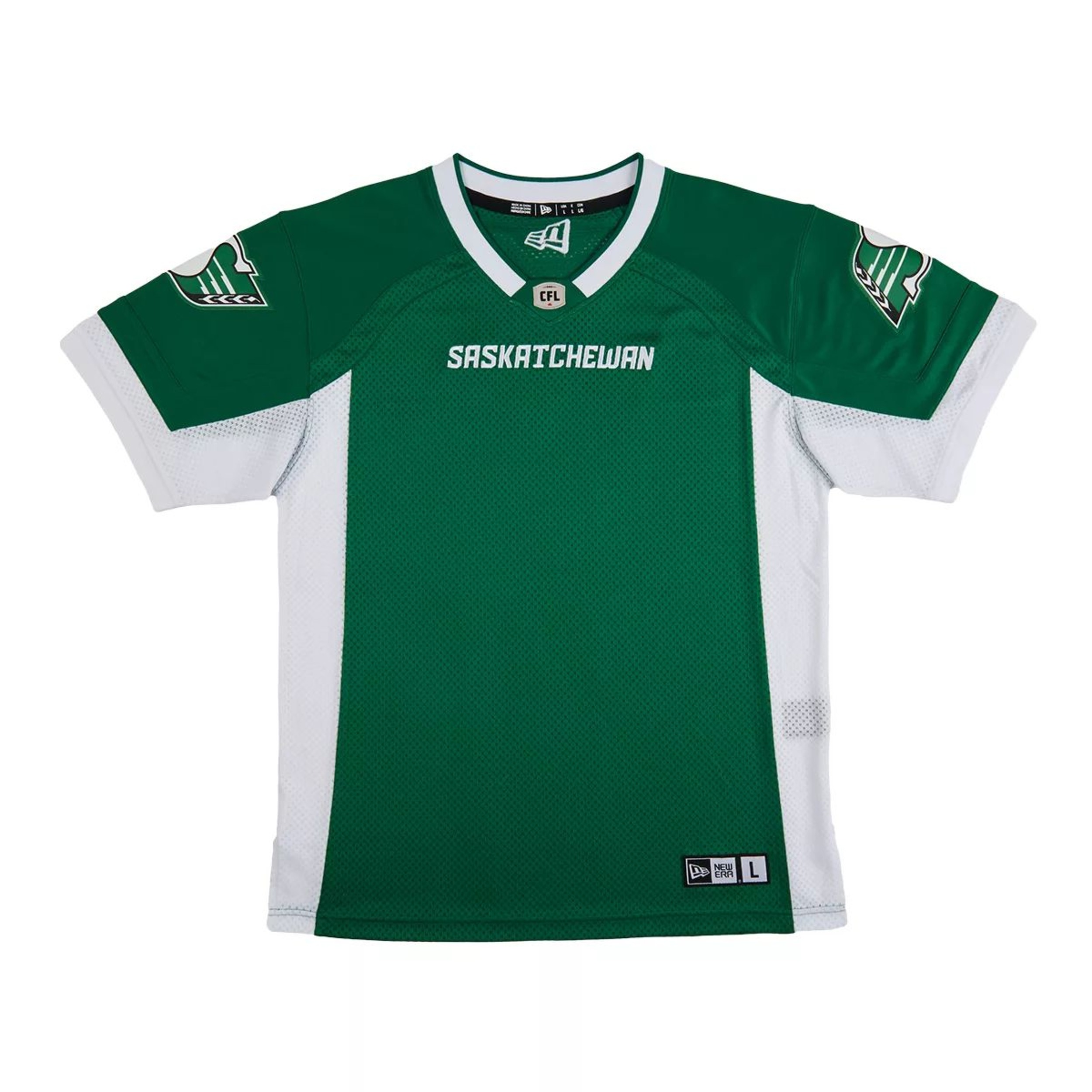 Youth Saskatchewan Roughriders New Era Replica Home Jersey