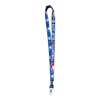 Toronto Blue Jays Sublimated Lanyard Front_Flat