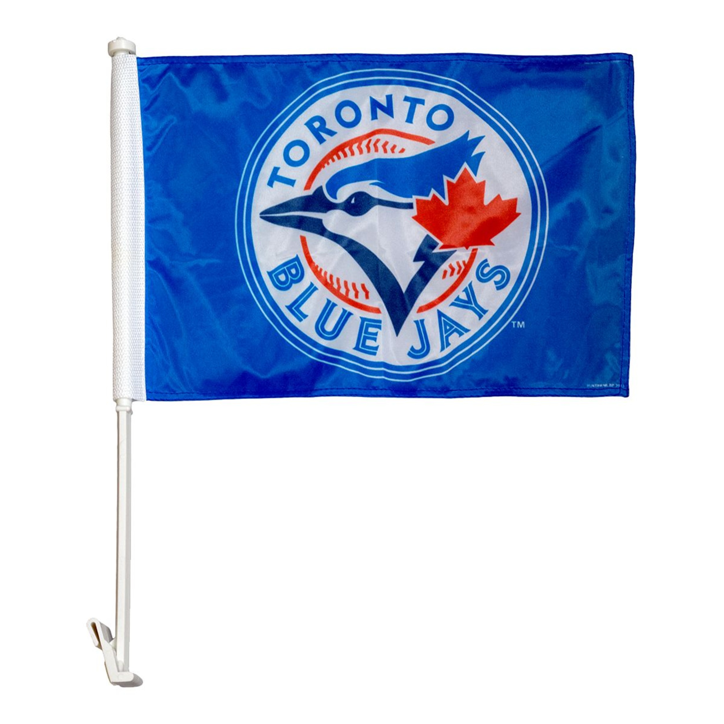 Toronto Blue Jays Double Sided Car Flag Front_Flat
