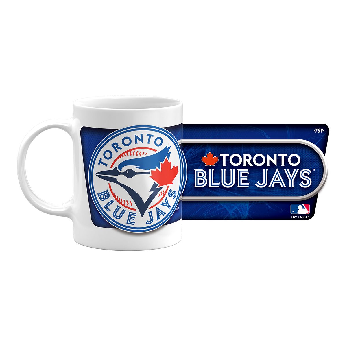 Toronto Blue Jays Sublimated 11oz. Coffee Mug Front_Flat