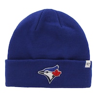 Toronto Blue Jays Raised Cuff Knit Beanie Front_Flat