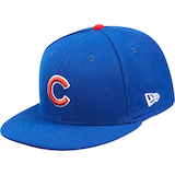 Chicago Cubs New Era On Field 59FIFTY Fitted Baseball Hat, MLB Front_Angled_Left