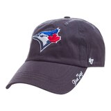Toronto Blue Jays 47 Brand Women's Miata Clean Up Cap Front_Angled_Left