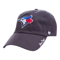 Toronto Blue Jays 47 Brand Women's Miata Clean Up Cap Front_Angled_Left
