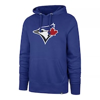Toronto Blue Jays 47 Brand Imprint Headline Hoodie Front_Angled_Left