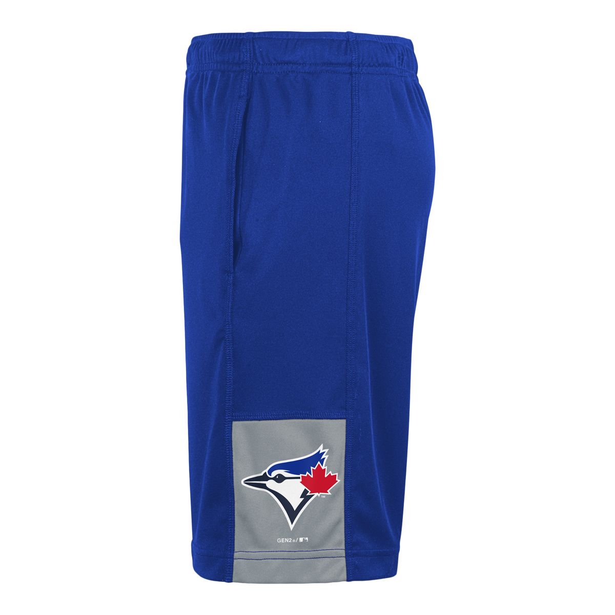 Youth Toronto Blue Jays Infield Fly Solid Shorts