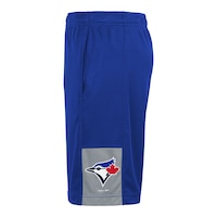 Youth Toronto Blue Jays Infield Fly Solid Shorts Side_Left