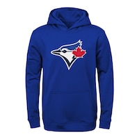 Toddler Toronto Blue Jays Wordmark Twill Hoodie Front_Flat