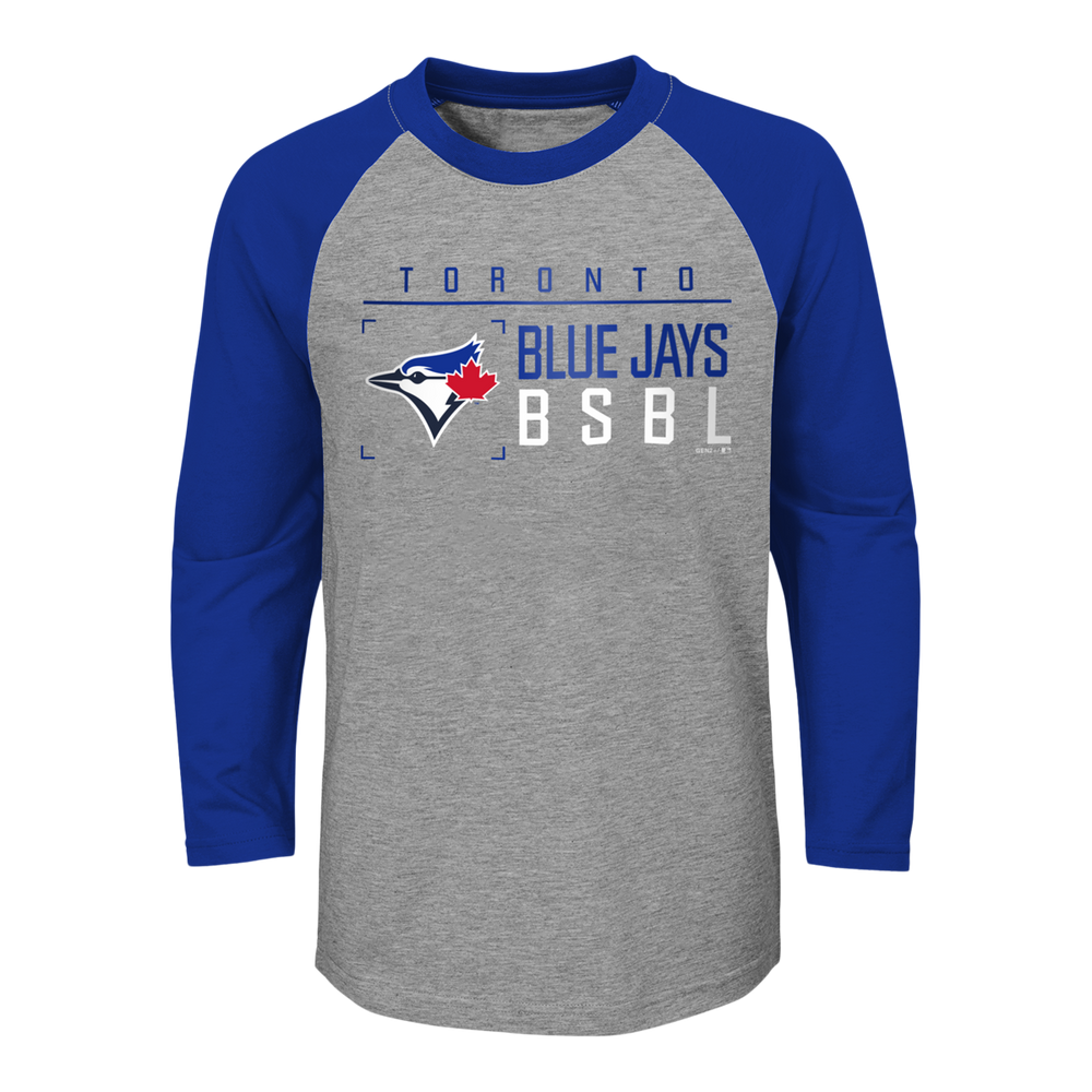 Youth Toronto Blue Jays Into The Stratosphere 3/4 Sleeves T Shirt