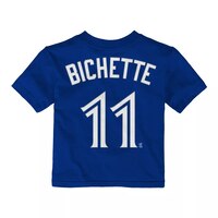 Child Toronto Blue Jays Bo Bichette Player Tee Back_Flat