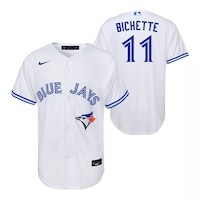 Nike Youth Toronto Blue Jays Bo Bichette Replica Alternate Breathable Baseball Jersey Composite_or_Mixed