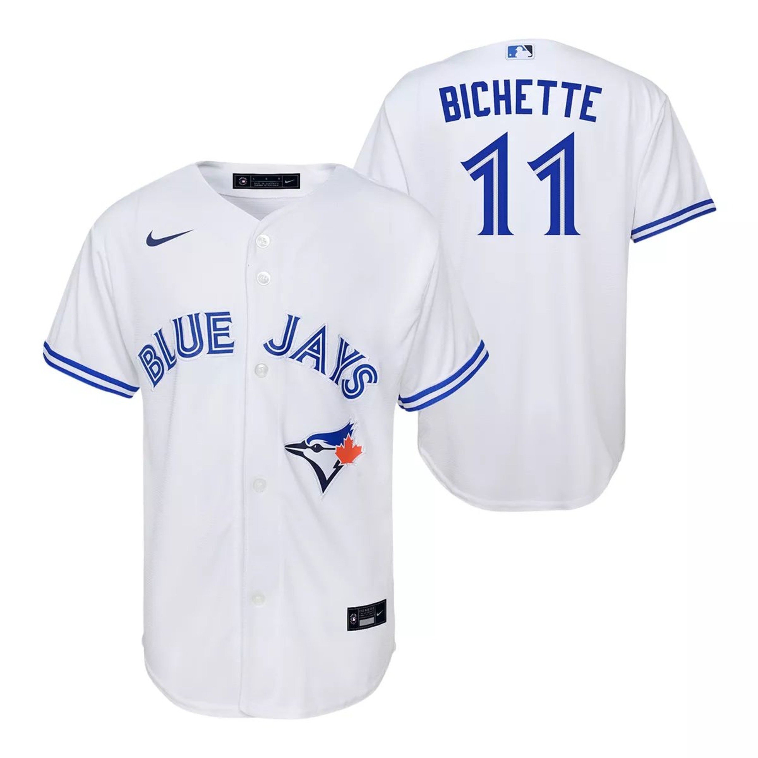 Nike Youth Toronto Blue Jays Bo Bichette Replica Alternate Breathable Baseball Jersey