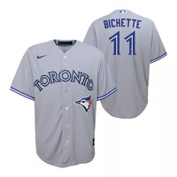 Toronto Blue Jays Nike Bo Bichette Away Jersey, Youth, Baseball, MLB Composite_or_Mixed