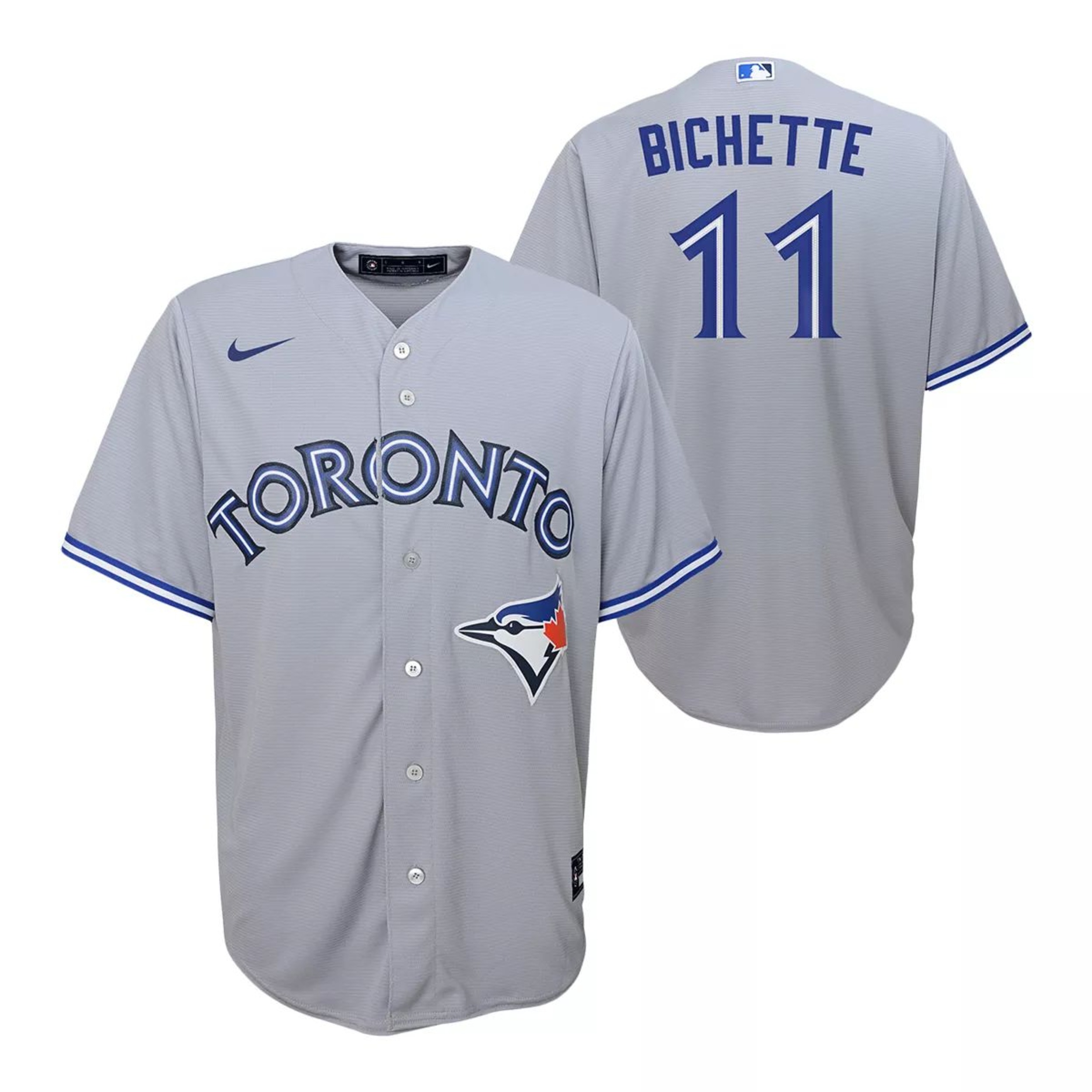 Toronto Blue Jays Nike Bo Bichette Away Jersey, Youth, Baseball, MLB