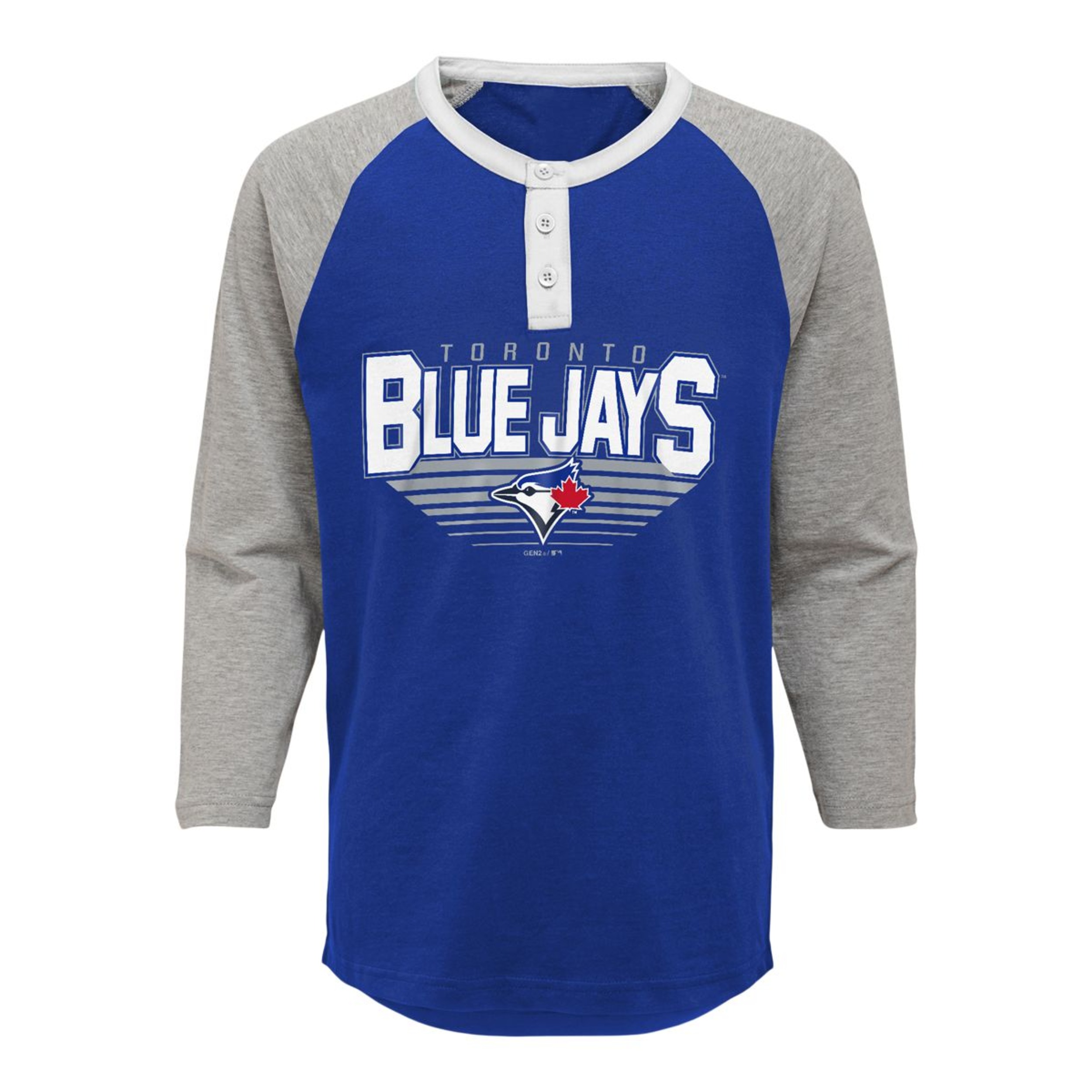 Youth Toronto Blue Jays Still The BEST 3/4 Henley Top