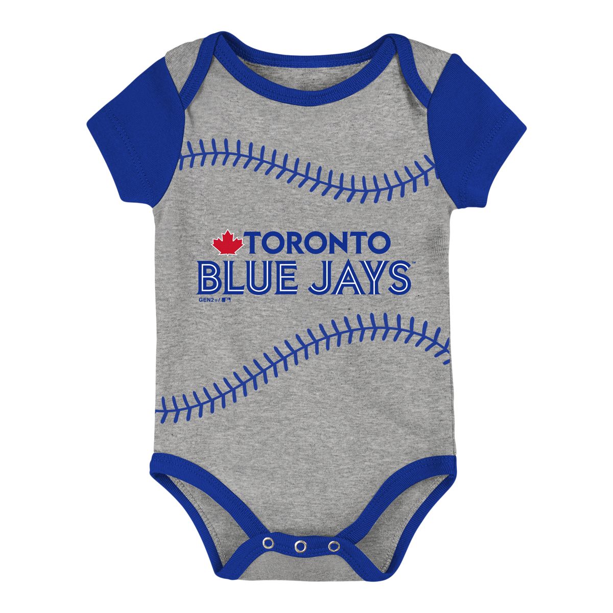 Infant Toronto Blue Jays Best Ever Creeper Set -3 Pack