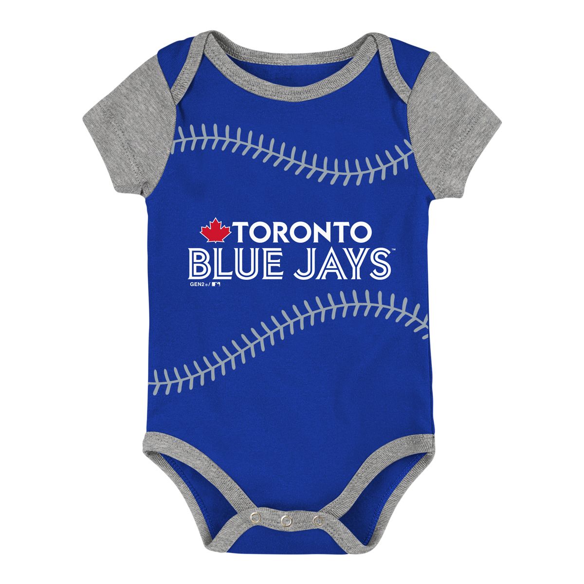 Infant Toronto Blue Jays Best Ever Creeper Set -3 Pack