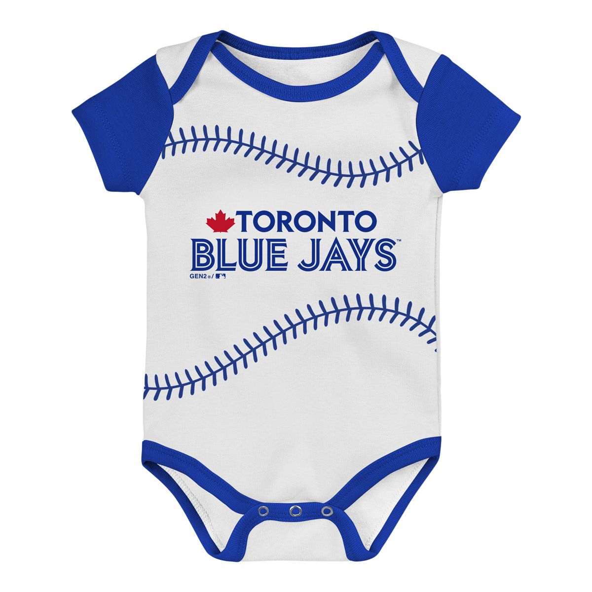 Infant Toronto Blue Jays Best Ever Creeper Set -3 Pack