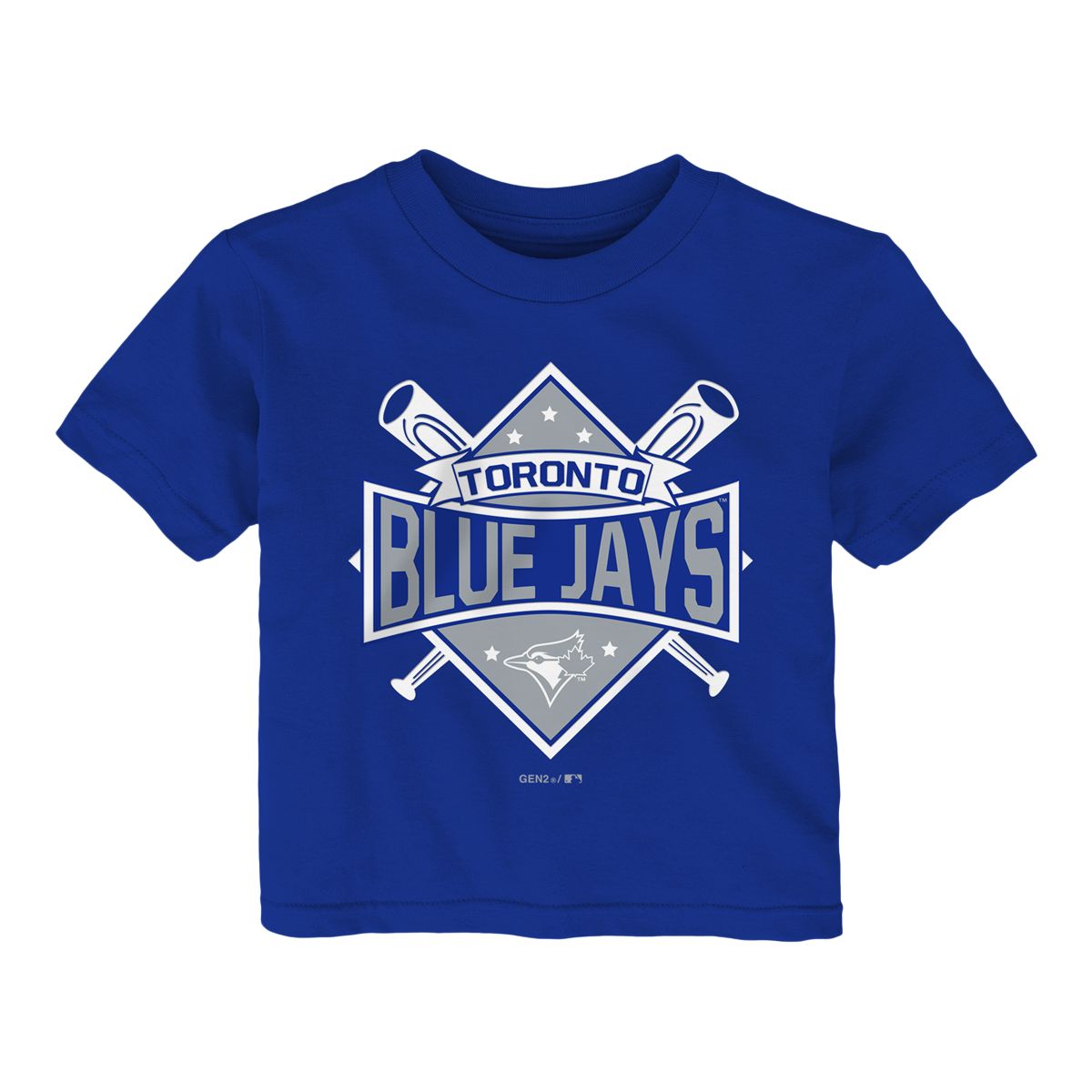 OUTERSTUFF Infant Toronto Blue Jays Diamond Bats T Shirt