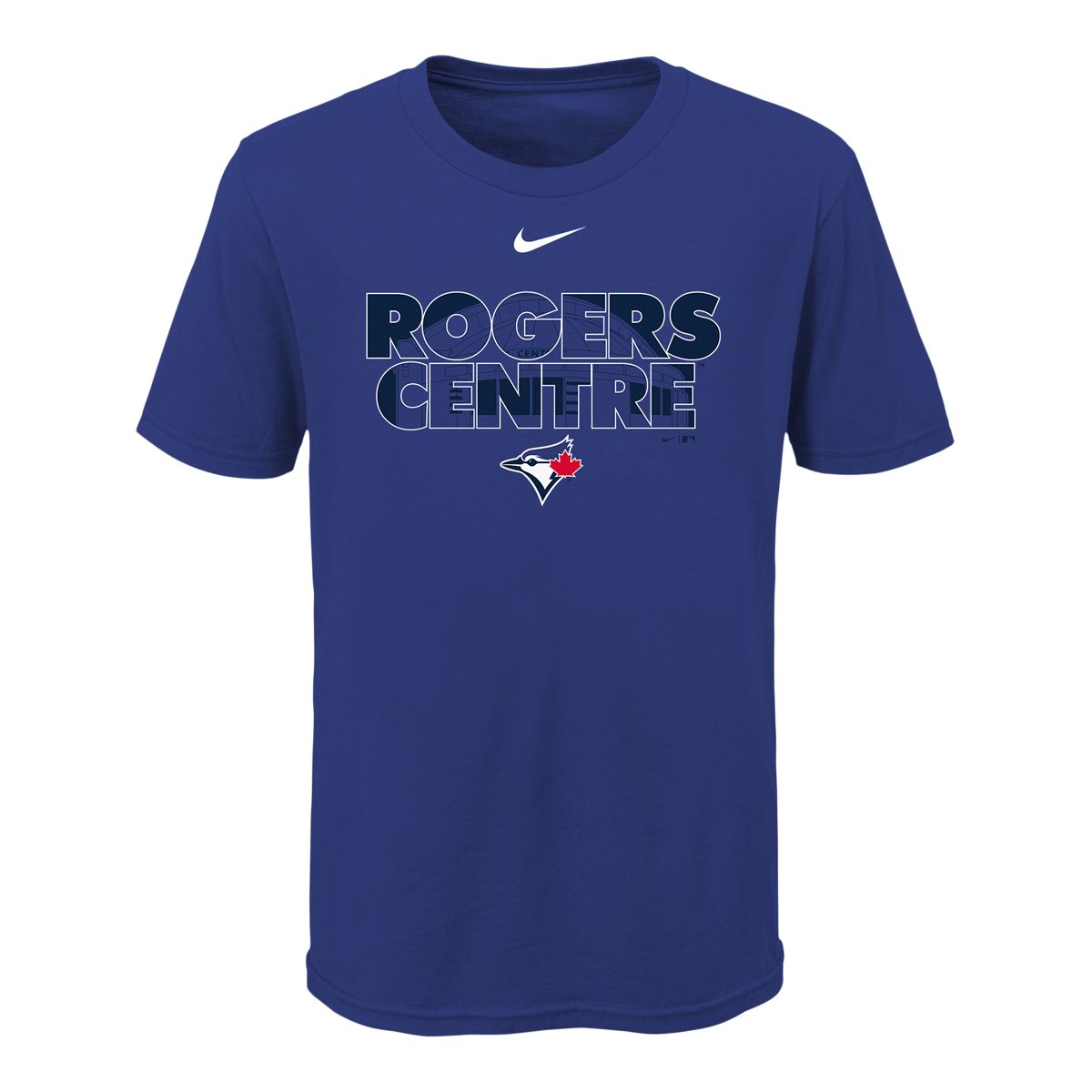 NIKE Youth Toronto Blue Jays Nike Over Arch Long Sleeve Shirt