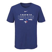 Youth Toronto Blue Jays Nike Team Highlight T Shirt Front_Flat