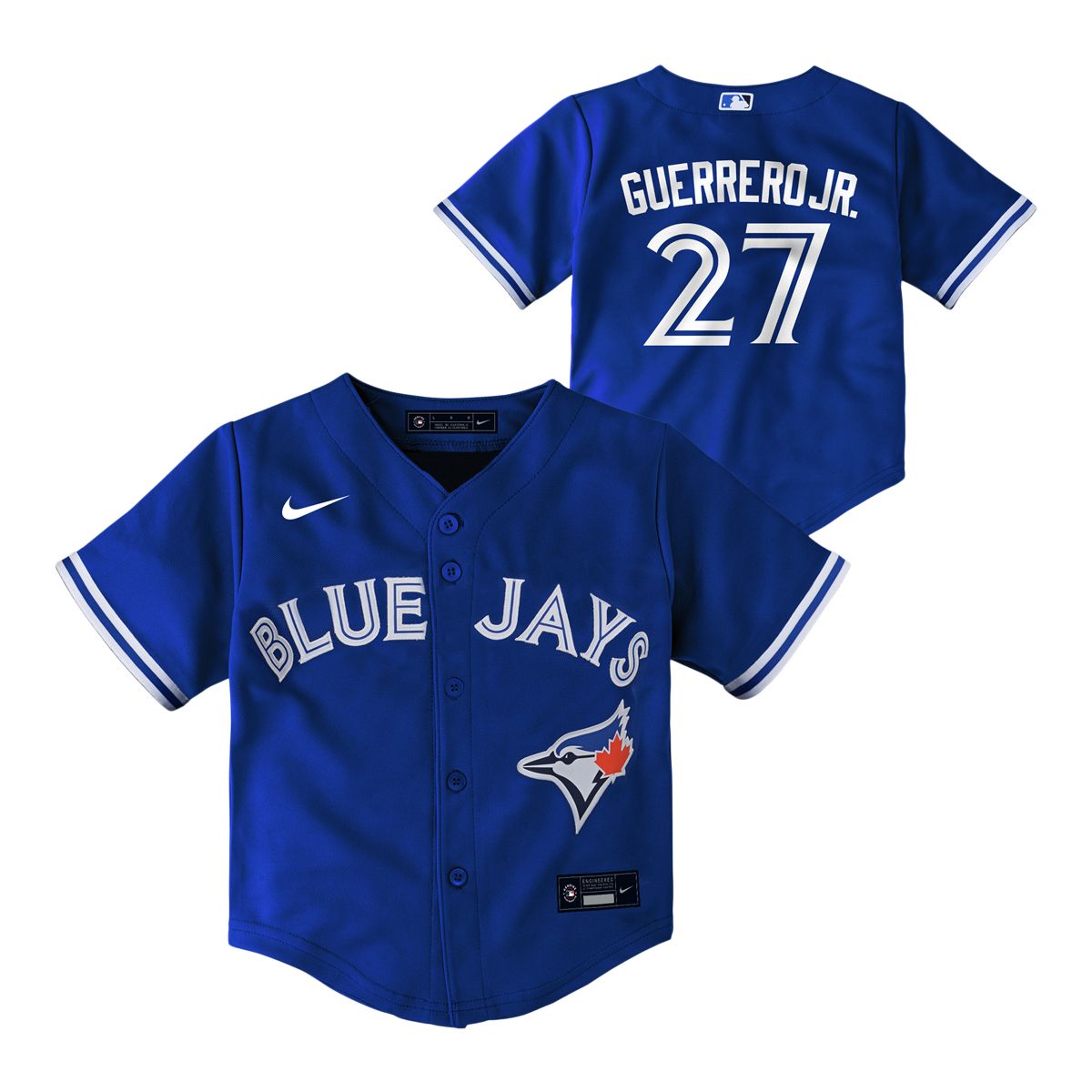 NIKE Toronto Blue Jays Nike Vladimir Guerrero Jr. Official Replica Jersey  Baby Baseball MLB