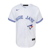 Nike Youth Toronto Blue Jays Replica Baseball Lightweight Breathable Baseball Jersey Front_Flat