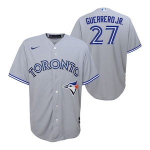 Nike Youth Toronto Blue Jays Vladimir Guerrero Jr. Replica Lightweight Breathable Baseball Jersey