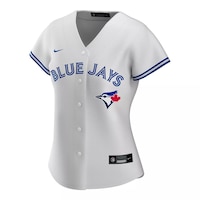 Nike Women's Toronto Blue Jays Replica Breathable Baseball Jersey Front_Angled_Left
