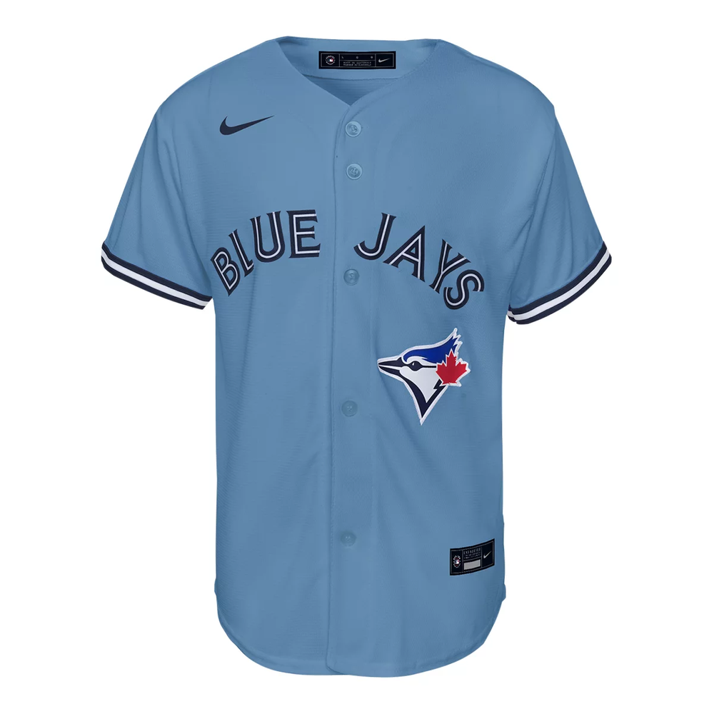 MLB Toronto Blue Jays Youth Kids' Button Front Baseball Jersey