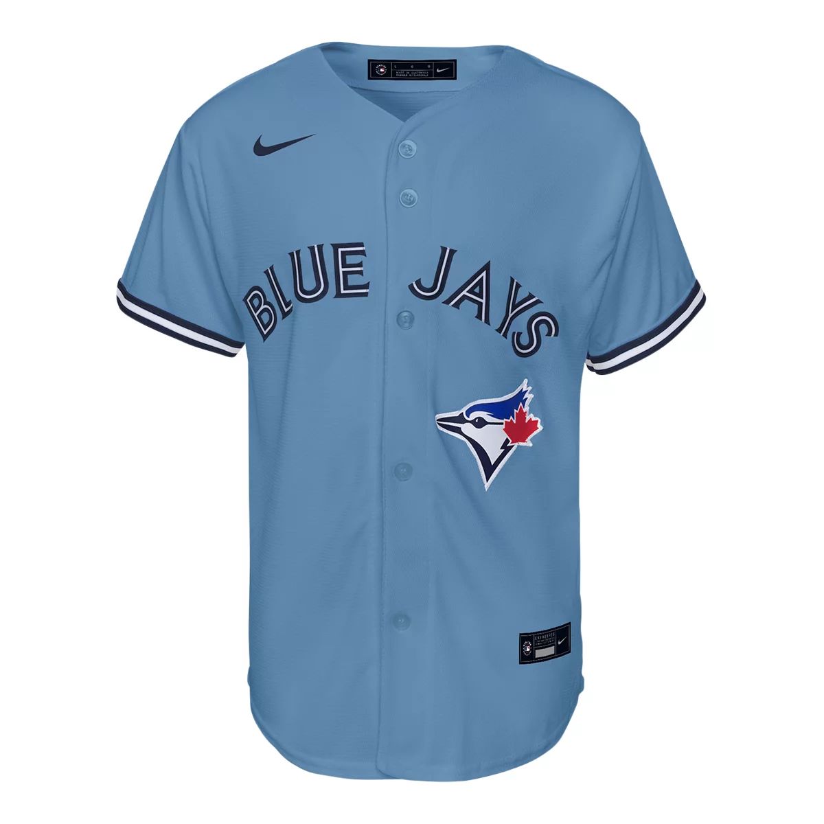 Nike Youth Toronto Blue Jays Bo Bichette Replica Lightweight Breathable Baseball Jersey