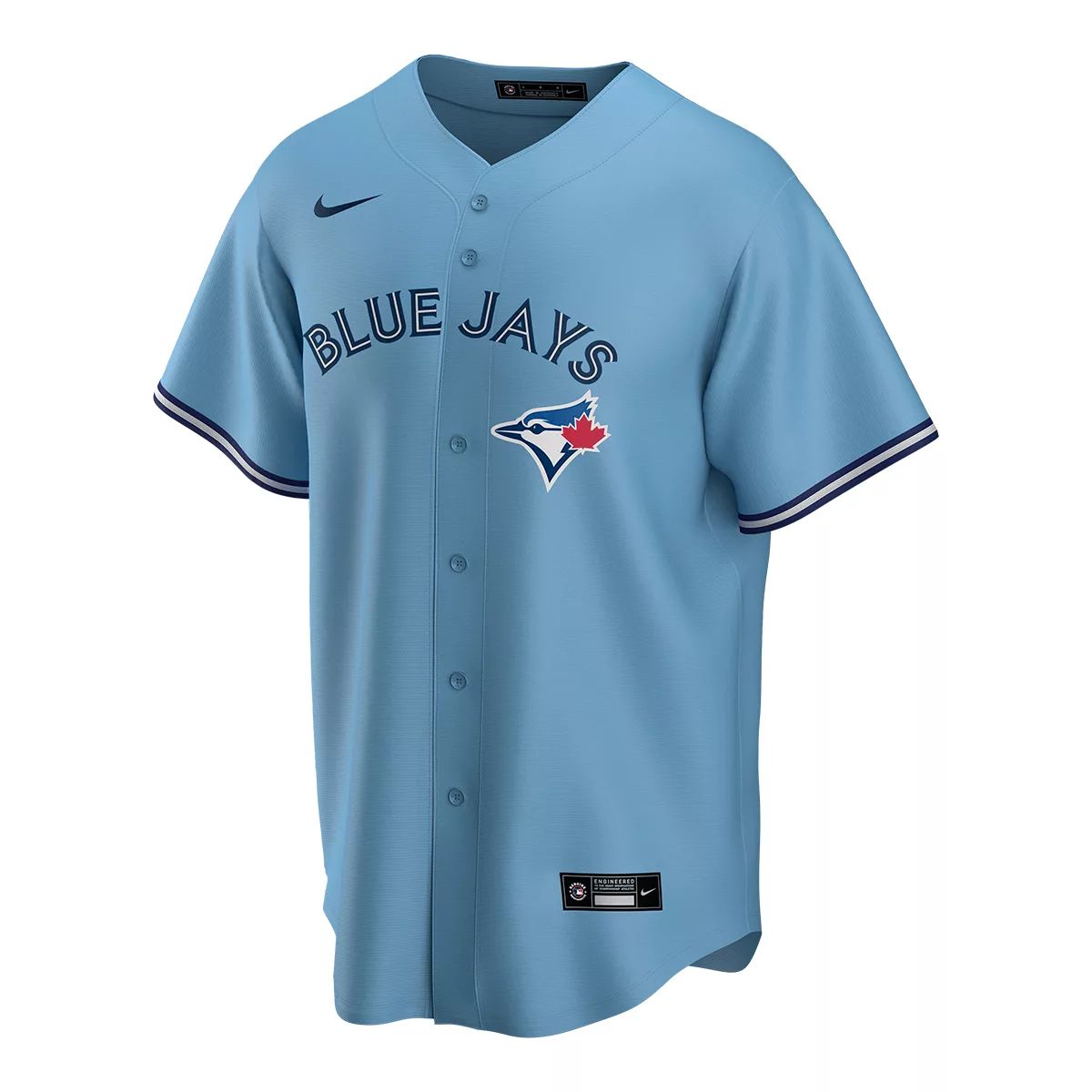 MLB Toronto Blue Jays (Bo Bichette) Men's Replica Baseball Jersey.