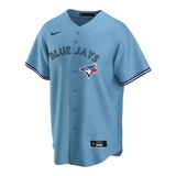 Nike Unisex Toronto Blue Jays Vladimir Guerrero Jr. Replica Breathable Baseball Jersey Front_Angled_Left