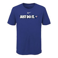 Youth Toronto Blue Jays Just Do It T Shirt Front_Flat