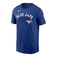 Nike Men's Fanatics Toronto Blue Jays George Springer T Shirt Front_Angled_Left