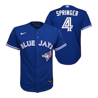 Outerstuff Youth Toronto Blue Jays George Springer Replica Baseball Jersey Composite_or_Mixed