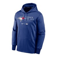 Toronto Blue Jays Nike Men's Therma Hoodie Front_Angled_Left