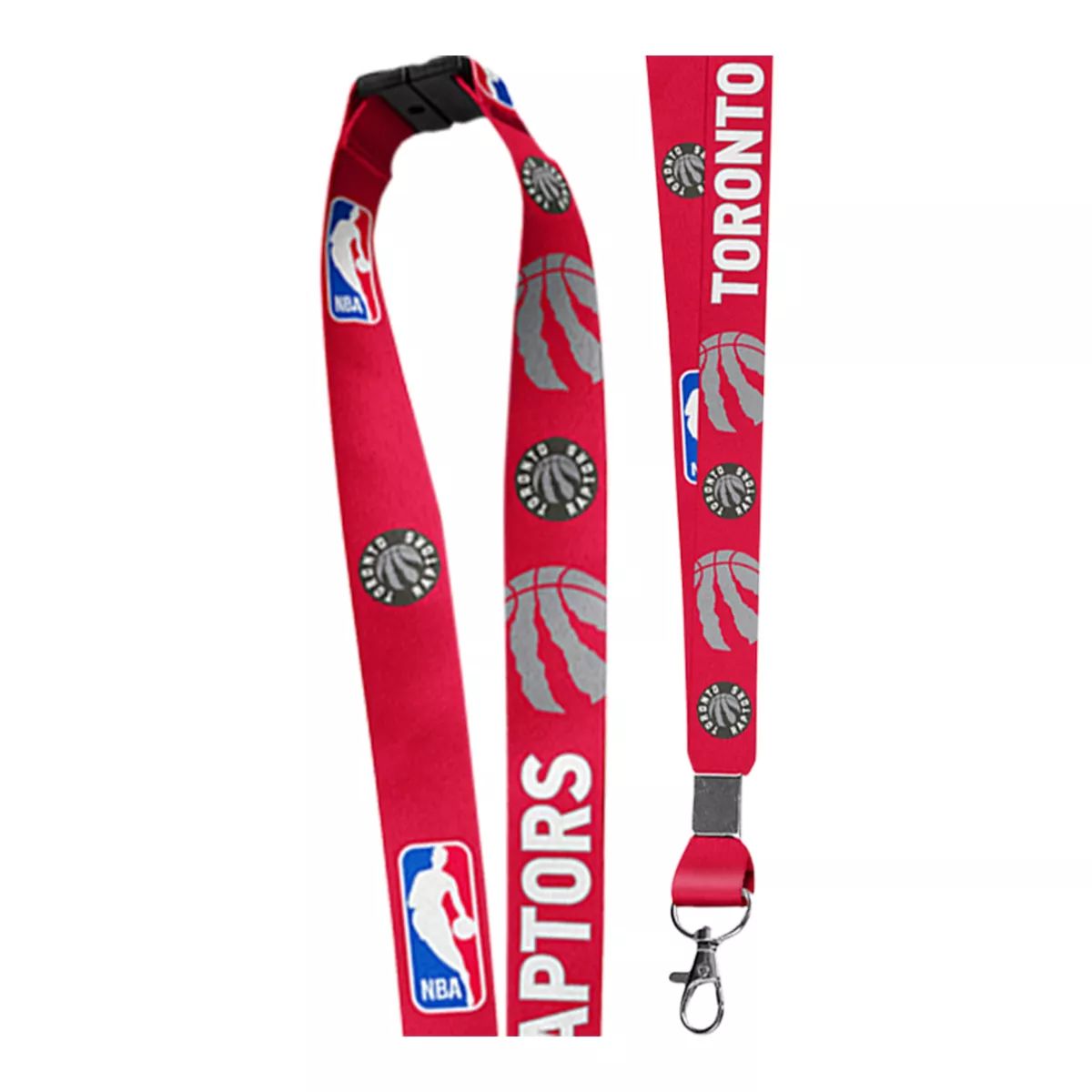 Toronto Raptors In Glas Co Lanyard CloseUp