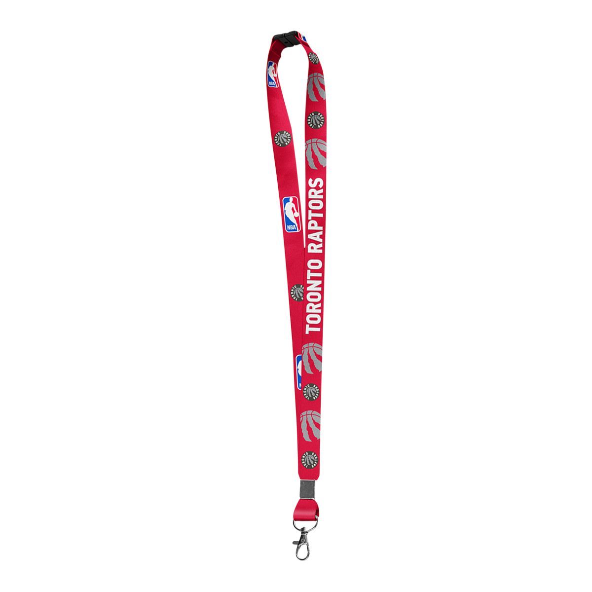 Toronto Raptors In Glas Co Lanyard Front_Flat