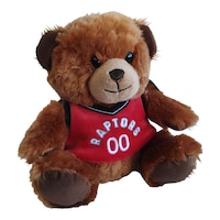 Toronto Raptors Forever Collectibles 7.5-Inch Jersey Teddy Bear Front_Angled_Right