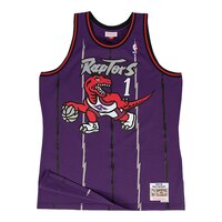Toronto Raptors Mitchell & Ness Tracy McGrady HWC Home Jersey Front_Flat