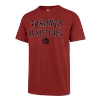 Toronto Raptors '47 Brand Men's Classic Track Scrum T Shirt Front_Angled_Left