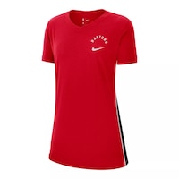 Toronto Raptors Women's Nike DNA Short Sleeve Top Front_Angled_Left
