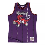 Toronto Raptors Mitchell & Ness Vince Carter Hardwood Classics Jersey Front_Flat