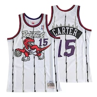 Toronto Raptors Men's Mitchell and Ness Hardwood Classics Vince Carter Jersey Composite_or_Mixed