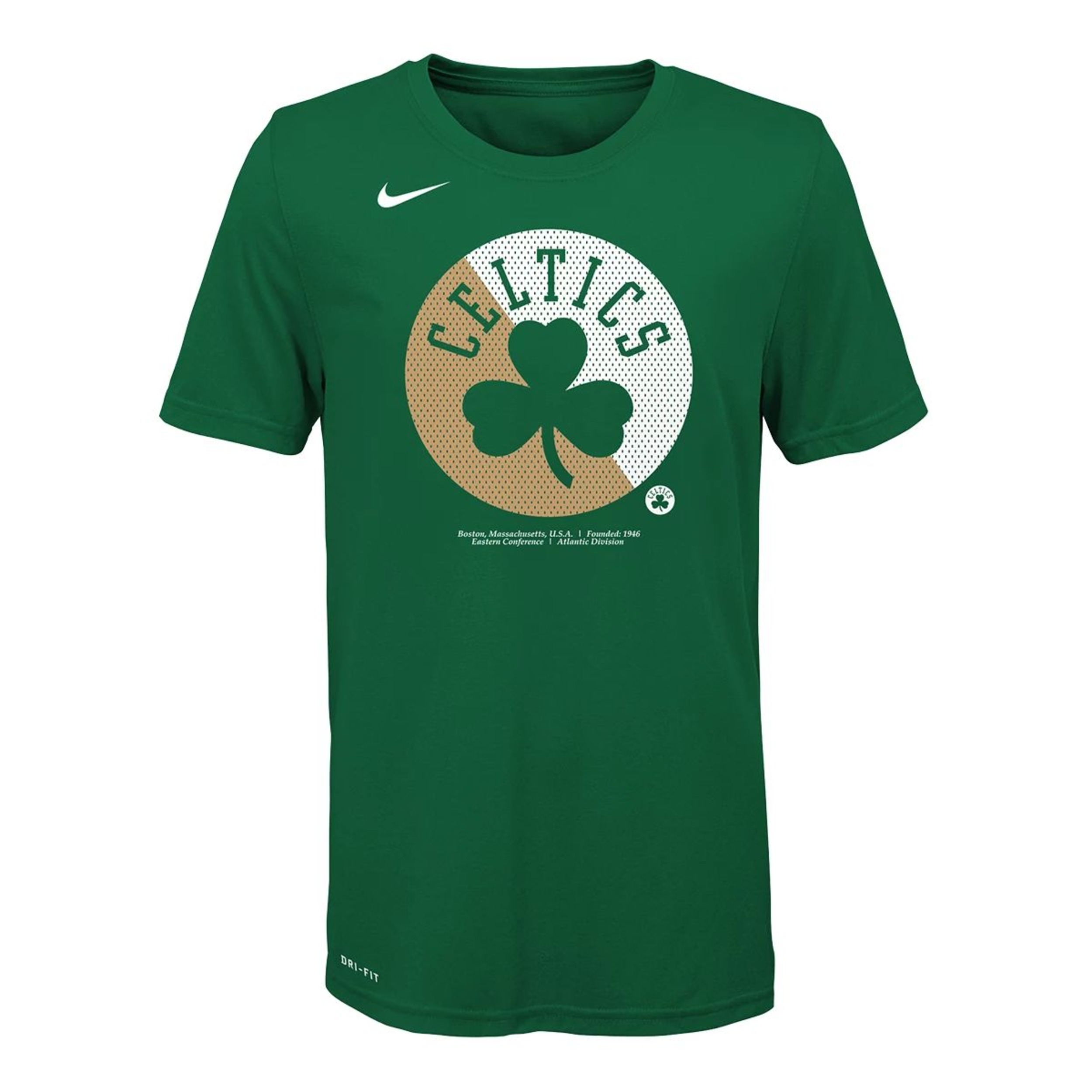Youth Boston Celtics Logo Tee