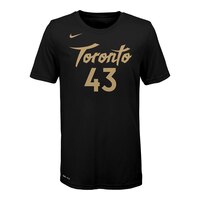 Youth Toronto Raptors Pascal Siakam City Edition Player Tee Front_Flat