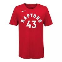 Youth Toronto Raptors Nike Pascal Siakam Icon Player Tee Front_Flat