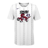 Youth Toronto Raptors Nike Hardwood Classics Pascal Siakam Player Tee Front_Flat