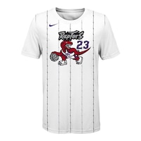 Youth Toronto Raptors Nike Hardwood Classics Fred VanVleet Player Tee Front_Flat
